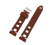 ACTINPANT 1pc Retro Watch Band 18mm 20mm 22mm 24mm Three Hole Breathable Strap Release Bracelets Wristband(Brown,22mm)