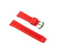 ACTINPANT 1pc Strap 20mm 22mm For Blue Angels Release Sports Waterproof Watch Band(Red,22mm)
