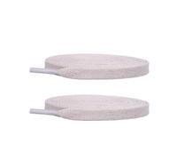 ACTINPANT 2/6Pcs Flat Cotton Shoe Laces 0.6cm Wide Waxed Shoelaces Sneakers Boots Waterproof Leather Shoelace 80/100/120/140/160cm(Beige,80cm)