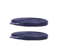 ACTINPANT 2/6Pcs Flat Cotton Shoe Laces 0.6cm Wide Waxed Shoelaces Sneakers Boots Waterproof Leather Shoelace 80/100/120/140/160cm(Blue,100cm)