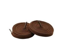ACTINPANT 2/6pcs Flat Laces Premium Cotton Casual Shoelaces Sneaker 0.8cm Width Shoelace Length 100/120/140/160cm(Coffee,120cm)
