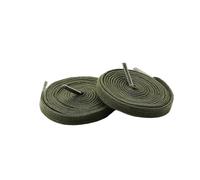 ACTINPANT 2/6pcs Flat Laces Premium Cotton Casual Shoelaces Sneaker 0.8cm Width Shoelace Length 100/120/140/160cm(Dark green,160cm)
