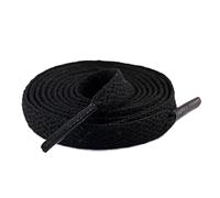 ACTINPANT 2pcs 80/100/120CM 8mm Flat Shoelaces Sneaker Shoestrings Shoe Laces Boots Sport Lacet Unisex Accessories Wholesale(Black)