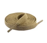 ACTINPANT 2pcs 80/100/120CM 8mm Flat Shoelaces Sneaker Shoestrings Shoe Laces Boots Sport Lacet Unisex Accessories Wholesale(Khaki,80cm)