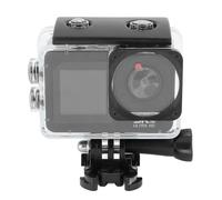 Action Camera 4K, 5K30FPS WiFi Waterproof Camera Front and Rear Dual Screen, Underwater Camcorder with Built in Mic, 170 Degree Wide Angle