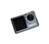 Action Camera 5K 60FPS EIS Interchangeable Lens 48MP Zoom Electronic Stabilizer WiFi For Vlog Takes Sharp Smooth(128G)