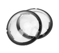 Action Camera Accessories, Lens Guard for X4, with Transparency Tempered Glass, Scratch Resistance, 9H Hardness, Dual Lens Protector for X4 Sports Camera