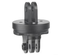 Action camera adapter, 1 for Garmin computer mount, secure camera interface, sturdy
