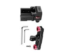 Action Camera Bike Mount 360 Damping Rotations Aluminum Construction for Multiple Handlebar Size 22.5-32mm for Bike Mount