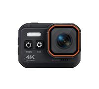 Action Camera Body Waterproof Action Camera 4K 30FPS Outdoor Camera WiFi Action Camera Time Lapse (Color : Black Model : AT-G68H)