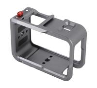Action Camera Cage Protective Metal Frame Cold Shoe Port 1/4 Inch Threaded Port for Action 5 Pro Photography Gears