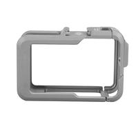 Action Camera Cage, Quick Release Protective Camera Housing Frame with Dual Cold Shoe Interface Quick Release Buckle, Portable Aluminum Cage for Action 4 3 Camera