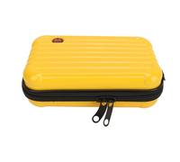 Action Camera Carrying Case Carrying Bag Detachable Insert Waterproof Sport Camera Camera Travel Case for Osmo Action 3 4 FPV Battery (Yellow)