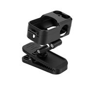 Action Camera Clip with Secure Slip Proof Clamping and Easy Horizontal Vertical Switching for Travel and Adventure, Durable Silicone and Magnet, Approx. 3.19x2.13x1.26in