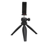 Action Camera Extendable Tripod 360 Degree Universal Ball Head 1/4inch Connector Telescopic Selfie Stick with Tripod for Handheld Desktop