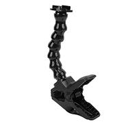 Action Camera Flexible Clamp Mount with Adjustable 8 Section Gooseneck Set Accessory