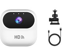 Action Camera HD Compact Durable Stable Heavy Duty Reliable Professional Grade Pet and Cycling Camera Portable ABS Body Real-Time Phone Streaming Pocket Size for Pet Owners and Outdoor Adventure