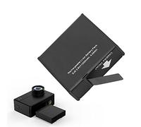 Action Camera Lithium Polymer Battery 1200mAh with Pull Tab Handle Lithium Battery Charger Compatible with SJ8 Full Series Action Cameras Seven Layer Safety Protection