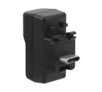 Action Camera Mic Adapter for X4 Panoramic Sports Camera，2 in 1 Type C 3.5mm Sound Mic Charging Adapter, External Microphone Adapter
