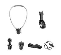 Action Camera Neck Bracket Featuring Quick Release Design Works with Popular Camera Models Adjustable Neck Strap with Quick Release Versatile Bracket