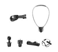 Action Camera Neck Bracket Featuring Release Design Works with Popular Camera Models Wearable Video Mount