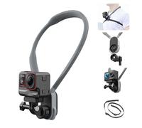 Action Camera Neck Mount, Magnetic Chest Mount Go Pro Necklace with Quick Release for Gopro Hero 13/12/11/10/9,Insta360 Ace,DJI OSMO Action5/4