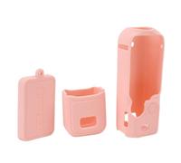 Action Camera Protective Cover, Professional Silicone Protective Cover Dust Taking Excellent Compliance Camera Accessories (Pink)