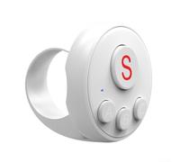 Action Camera Remote, Wireless Controller for DJI Action, 25H Battery Life Compact Design for Outdoor Sports(White)