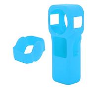 Action Camera Silicone Case, Shockproof, Accurate Hole Position, Obvious Differentiation, Panoramic Camera Silicone Case, Reduce Damage to Electronic Devices (Blue)