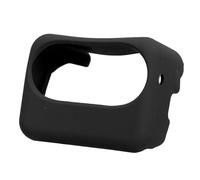 Action Camera Silicone Sleeve with Lens Protector Aesthetic Look,Accurate Holes, Prevent Scratch for Action Camera (Black)