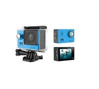 Action Camera Sports Camera Wireless WiFi Mini Smart High-Definition Outdoor Waterproof Camera 4K Sports DV Time Lapse (Color : Blue Size : Medium)