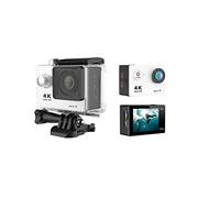 Action Camera Sports Camera Wireless WiFi Mini Smart High-Definition Outdoor Waterproof Camera 4K Sports DV Time Lapse (Color : White Size : Medium)