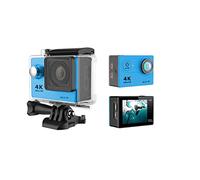 Action Camera Sports DV 4K WiFi Mini Outdoor Aerial Waterproof Camera Diving Sports Camera Time Lapse (Color : Blue Size : Small)