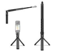 Action Camera Tripod Invisible Selfie Stick Bullet Time Kit for Insta360 X5 X4 X3 One RS, 1/4" Screw Top Desktop Stand for Gopro/DJI and other Action Panoramic Camera
