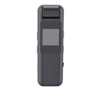 Action Camera Wearable Camera HD 1080FHD 180° Rotating Lens POV Camcorder with Back Clamp for Meeting Recording Cycling Travel Aluminum Alloy ABS
