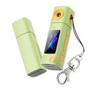 Action Camera Wearable with 230° Adjustable Lens and Auditory File Format for Unique Perspective Pocket Camera