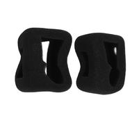 Action Camera Windslayer Housing Case, Professional Noise Reduction Foam Cover with Action Camera Accessories, 2pcs for OSMO Action 5 Pro, Action 4, Action 3, Black Foam