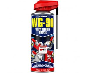Action Can | WG-90 White Calcium Grease | 500ml Multi-Purpose Lubricating Grease that has Excellent Resistance to Moisture