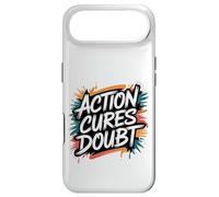 Action Cures Doubt - Motivational Positive Inspiring Quote Case for iPhone Air