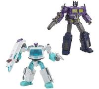 Action Figure 2 Pack Transformers Generations Select Shattered Glass Optimus Prime and Ratchet - Retail Exclusive
