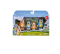 Action Figure Bluey & Family Bingo Toys 4 Pcs Pack Set Collection Toys Kids Gift