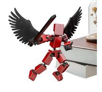 Action Figure Set, Articulated Action Figures For Boys, 3D Printed Posable Model Toy With Movable Joints, DIY Building Creative Play Set For Teens, For Home Classroom, 5.91 Inch