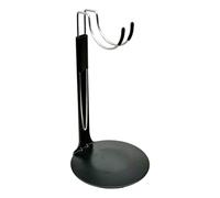 Action Figure Stand for 1/6 Scale Figures, Stable Display Base, Doll Display Holder, Detachable Adjustable Height, Adjustable Removable Doll Stand with U-Clip, Suitable for Collectors, Black