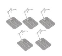 Action Figure Stand Set 5 Packs Adjustable and Multi Functional Support for Anime Collectors Clear Plastic Display