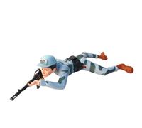Action Figure Toy - Soldier Boy with Movable Limbs & Crawling Action, LED Lights and Battle Sounds | Army Man Collectible for Kids, Outdoor Play, and Imaginative War-Themed