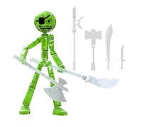 Action Figures - Collectible Poseable Character Toy Set for Kids | Durable PVC with Articulated Joints Design, Role Play Figurines for Imaginative Play Home Decor Shelf Display
