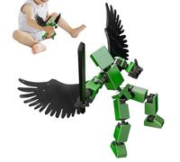 Action Figures - Interactive Educational Building | Posable Action Figures Funny Toys - For Youth Adults Family School Travel Party