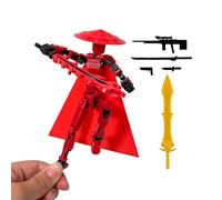 Action Figures Set - Poseable Character Toys | ABS Material with Articulated Joints, Detailed Mini Figures for Imaginative Storytelling Collection and Shelf Decoration