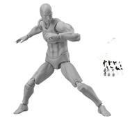 Action FiguresAction Figures 5.90in Movable Joints Flexible Drawing Figures Model with Base Lightweight Posable Drawing Figure for Sketching, Painting, Drawing, Artists (Male)