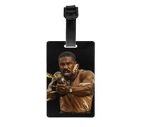 Action Horror Movie Sinners Luggage Tag I Pray But I Aim First Privacy Cover ID Label for Travel Bag Suitcase